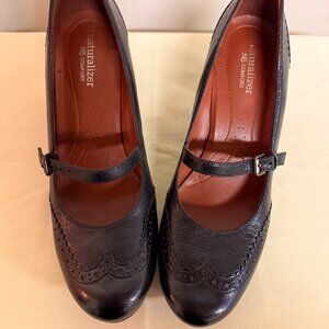 Black Heeled Mary Janes Never Worn